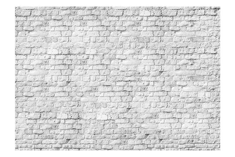 Fototapet White Brick 300x210 - Artgeist sp. z o. o. - Tapeter vardagsrum - Fototapet - Kökstapeter - Tapeter sovrum & sovrumstapet