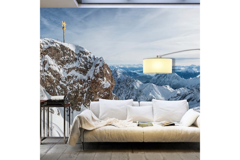 Fototapet XXL Winter In Zugspitze 500x280 - Artgeist sp. z o. o. - Tapeter vardagsrum - Fototapet - Kökstapeter - Tapeter sovrum & sovrumstapet