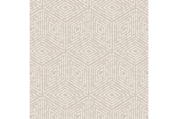 3D Tapet Di Seta Ovävd Beige - AS Creation - Inredning - Tapet - Mönstrad tapet