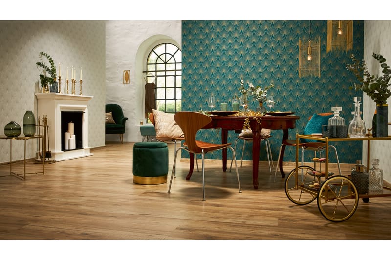 Art deco Tapet New Walls 50's Glam Ovävd - AS Creation - Inredning - Tapet - Mönstrad tapet