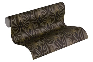 Art deco Tapet New Walls 50's Glam Ovävd - AS Creation - Inredning - Tapet - Mönstrad tapet