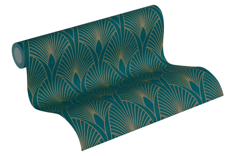 Art deco Tapet New Walls 50's Glam Ovävd - AS Creation - Inredning - Tapet - Mönstrad tapet