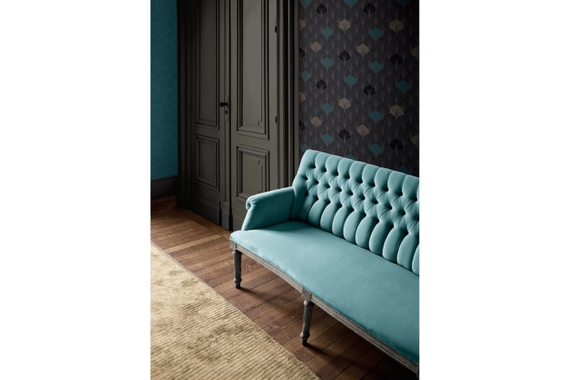 Art deco Tapet Pop Style Ovävd Guld - AS Creation - Inredning - Tapet - Mönstrad tapet