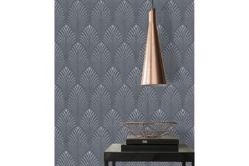 Art deco Tapet Pop Style Ovävd Svart - AS Creation - Inredning - Tapet - Mönstrad tapet