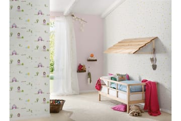 Barnrums Tapet Little Stars Ovävd - AS Creation - Inredning - Tapet - Mönstrad tapet