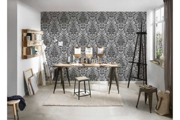 Barock Tapet Attractive Ovävd Silver - AS Creation - Inredning - Tapet - Mönstrad tapet