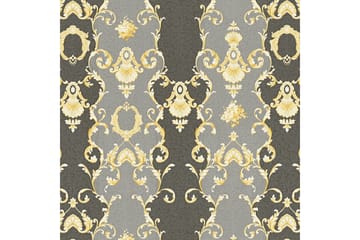 Barock Tapet Château Ovävd Guld Svart - AS Creation - Inredning - Tapet - Mönstrad tapet