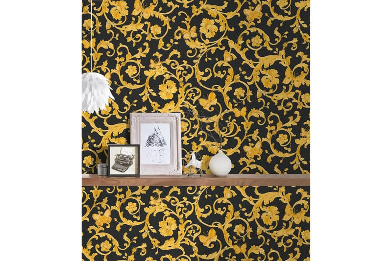 Barock Tapet Fjäril Barocco by Versace - AS Creation - Inredning - Tapet - Mönstrad tapet