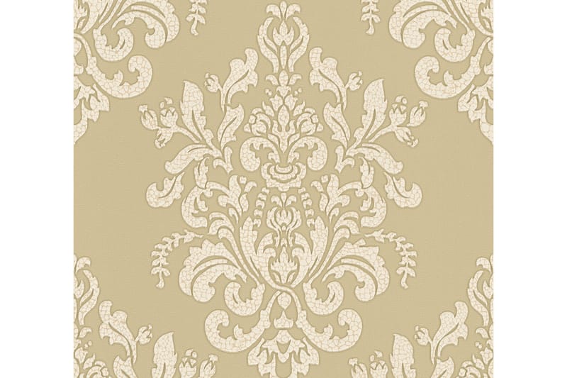 Barock Tapet Hermitage Ovävd Beige Guld - AS Creation - Inredning - Tapet - Mönstrad tapet