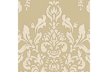 Barock Tapet Hermitage Ovävd Beige Guld - AS Creation - Inredning - Tapet - Mönstrad tapet