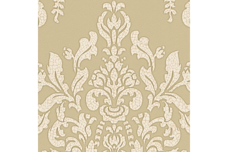Barock Tapet Hermitage Ovävd Beige Guld - AS Creation - Inredning - Tapet - Mönstrad tapet