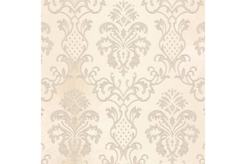 Barock Tapet Hermitage Ovävd Grå Cream - AS Creation - Inredning - Tapet - Mönstrad tapet