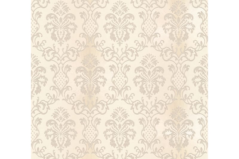 Barock Tapet Hermitage Ovävd Grå Cream - AS Creation - Inredning - Tapet - Mönstrad tapet