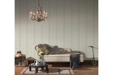 Barock Tapet Hermitage Ovävd Grå Vit - AS Creation - Inredning - Tapet - Mönstrad tapet