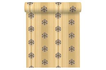 Barock Tapet Hermitage Ovävd Guld Svart - AS Creation - Inredning - Tapet - Mönstrad tapet
