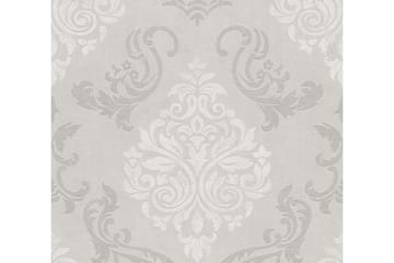 Barock Tapet Memory Ovävd Cream Silver - AS Creation - Inredning - Tapet - Mönstrad tapet