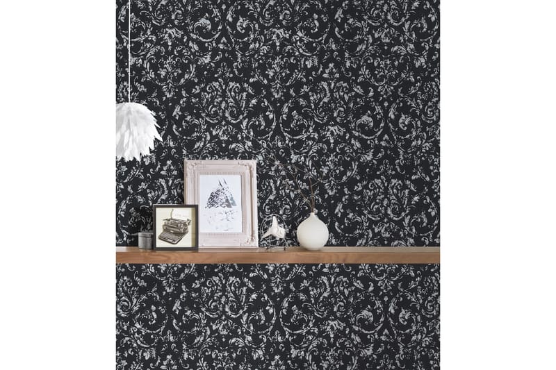 Barock Tapet Metallic Silk Ovävd - AS Creation - Inredning - Tapet - Mönstrad tapet