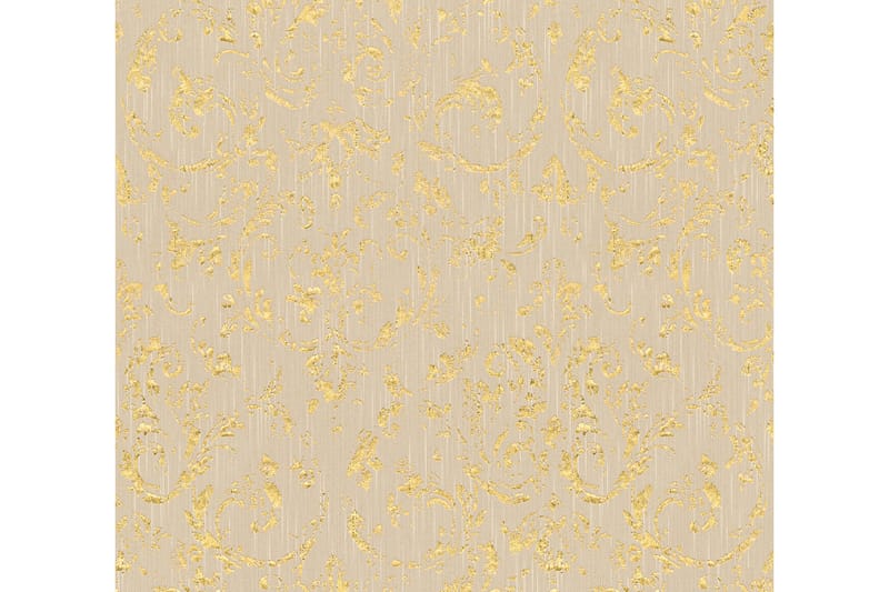 Barock Tapet Metallic Silk Ovävd - AS Creation - Inredning - Tapet - Mönstrad tapet