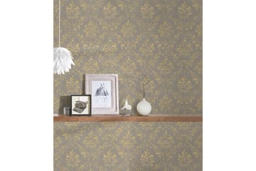 Barock Tapet Metallic Silk Ovävd - AS Creation - Inredning - Tapet - Mönstrad tapet