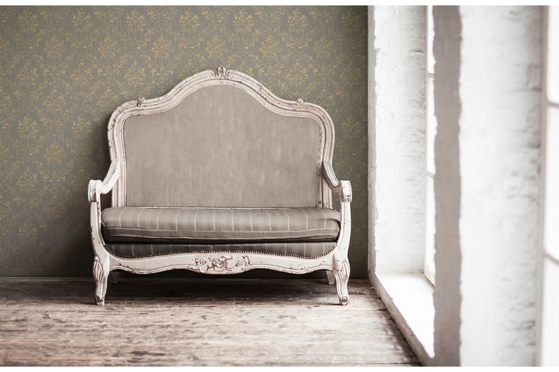 Barock Tapet Metallic Silk Ovävd - AS Creation - Inredning - Tapet - Mönstrad tapet