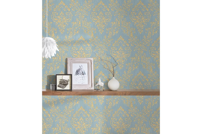 Barock Tapet Metallic Silk Ovävd - AS Creation - Inredning - Tapet - Mönstrad tapet