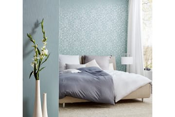 Barock Tapet Metallic Silk Ovävd Blå - AS Creation - Inredning - Tapet - Mönstrad tapet