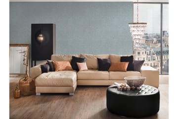 Barock Tapet Metallic Silk Ovävd Blå - AS Creation - Inredning - Tapet - Mönstrad tapet