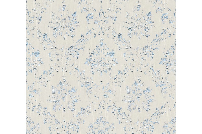 Barock Tapet Metallic Silk Ovävd Grå - AS Creation - Inredning - Tapet - Mönstrad tapet
