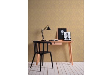 Barock Tapet Metallic Silk Ovävd Guld - AS Creation - Inredning - Tapet - Mönstrad tapet