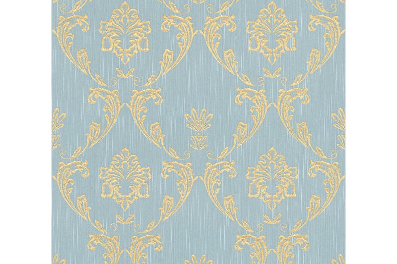 Barock Tapet Metallic Silk Ovävd Guld - AS Creation - Inredning - Tapet - Mönstrad tapet