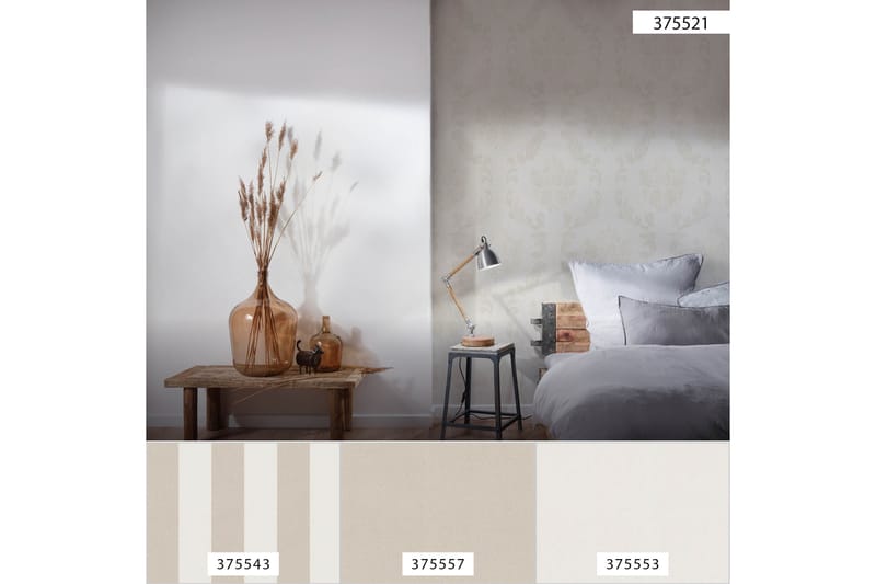 Barock Tapet New Elegance Ovävd Beige - AS Creation - Inredning - Tapet - Mönstrad tapet