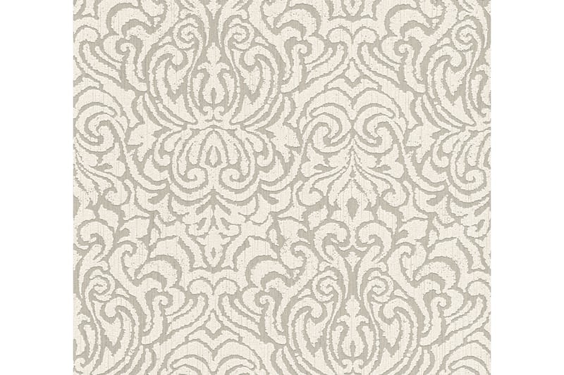 Barock Tapet Tessuto 2 Ovävd Beige Cream - AS Creation - Mönstrad tapet - Tapeter vardagsrum - Kökstapeter - Tapeter sovrum & sovrumstapet