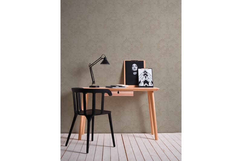 Barock Tapet Tessuto 2 Ovävd Brun Beige - AS Creation - Inredning - Tapet - Mönstrad tapet