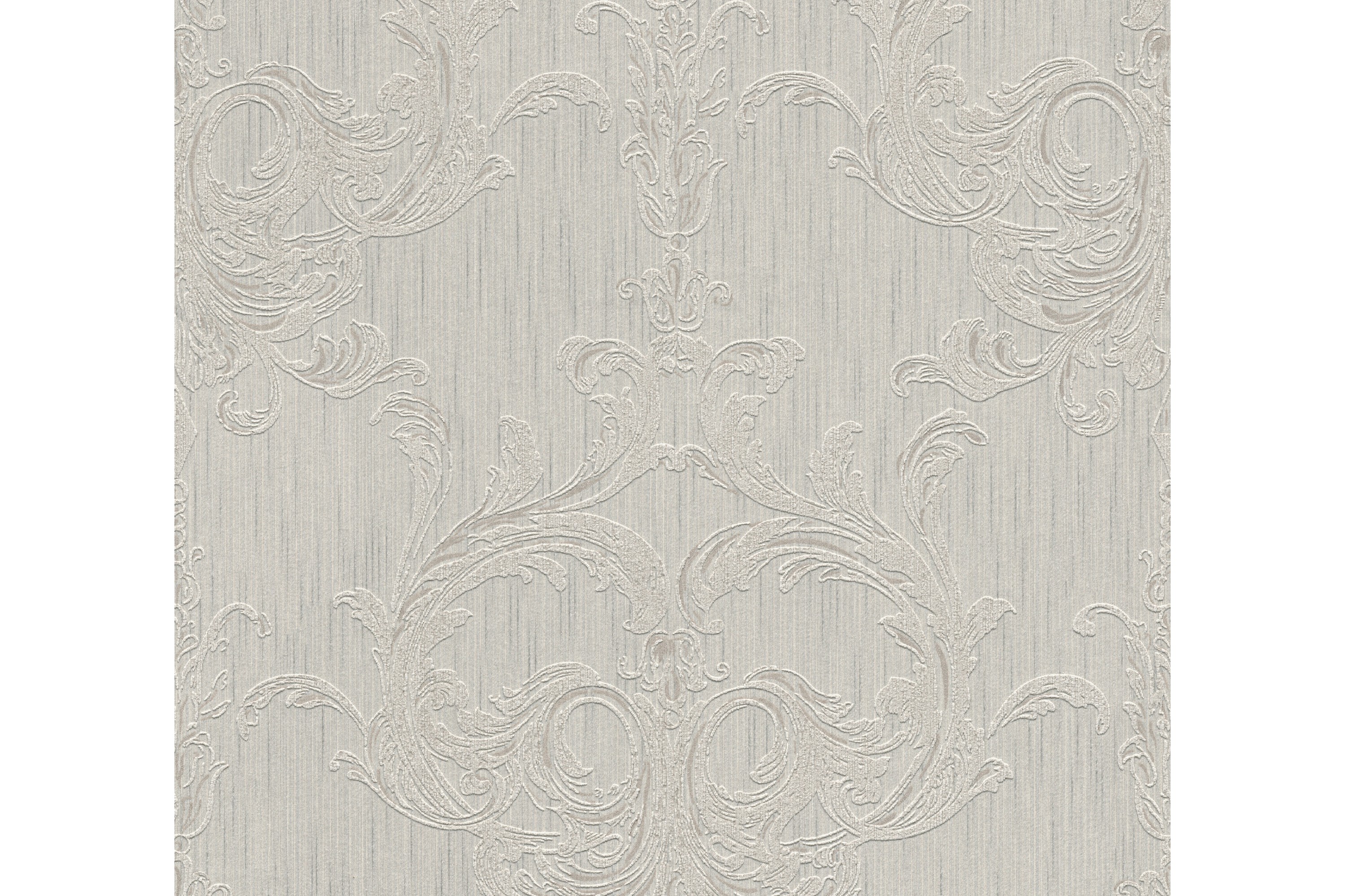 Barock Tapet Tessuto 2 Ovävd Beige GråAS Creation
