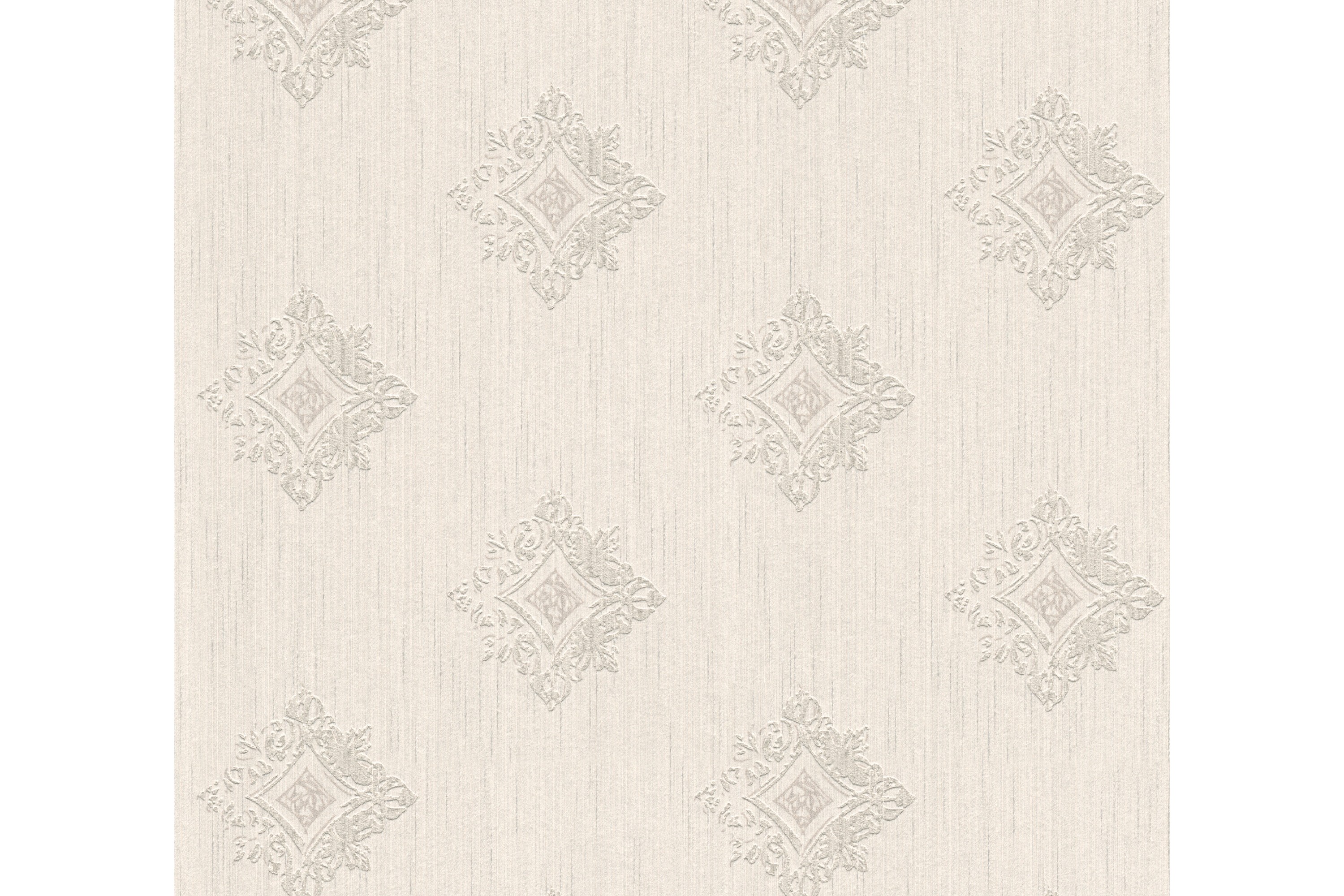 Barock Tapet Tessuto 2 Ovävd Cream GråAS Creation