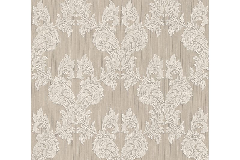 Barock Tapet Tessuto Ovävd Beige - AS Creation - Mönstrad tapet - Tapeter vardagsrum - Kökstapeter - Tapeter sovrum & sovrumstapet