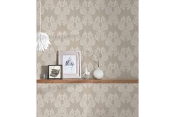 Barock Tapet Tessuto Ovävd Beige - AS Creation - Inredning - Tapet - Mönstrad tapet