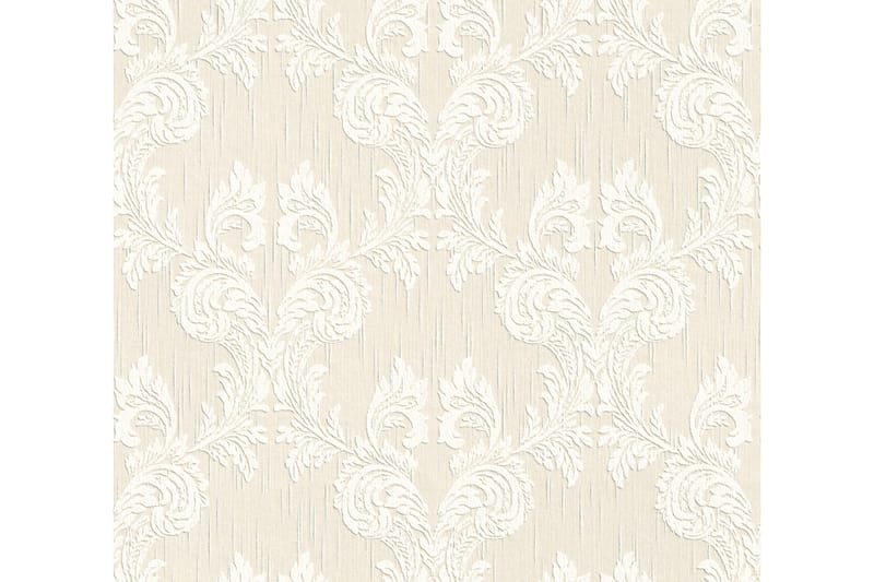 Barock Tapet Tessuto Ovävd Cream Beige - AS Creation - Inredning - Tapet - Mönstrad tapet