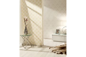 Barock Tapet Tessuto Ovävd Cream Beige - AS Creation - Inredning - Tapet - Mönstrad tapet