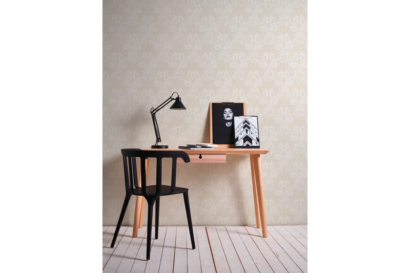 Barock Tapet Tessuto Ovävd Cream Beige - AS Creation - Inredning - Tapet - Mönstrad tapet