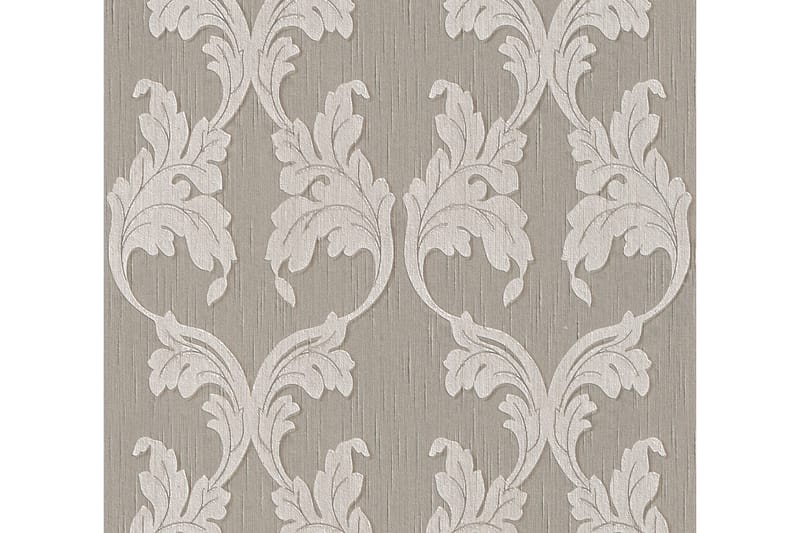 Barock Tapet Tessuto Ovävd Grå Beige - AS Creation - Inredning - Tapet - Mönstrad tapet