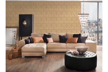 Barock Tapet Tessuto Ovävd Orange Beige - AS Creation - Inredning - Tapet - Mönstrad tapet