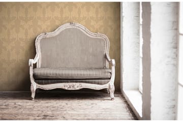 Barock Tapet Tessuto Ovävd Orange Beige - AS Creation - Inredning - Tapet - Mönstrad tapet