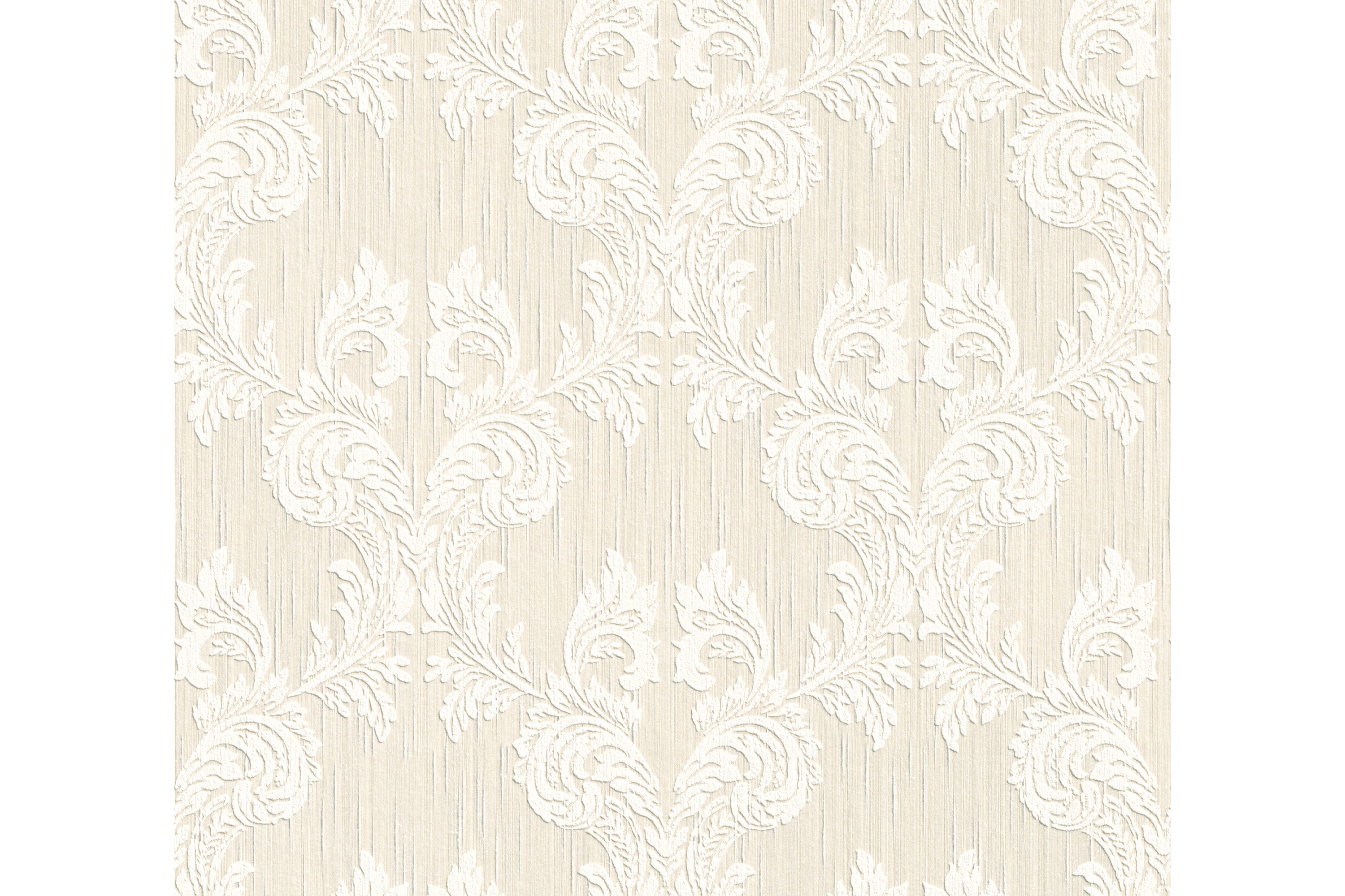 Barock Tapet Tessuto Ovävd Cream Beige AS Creation