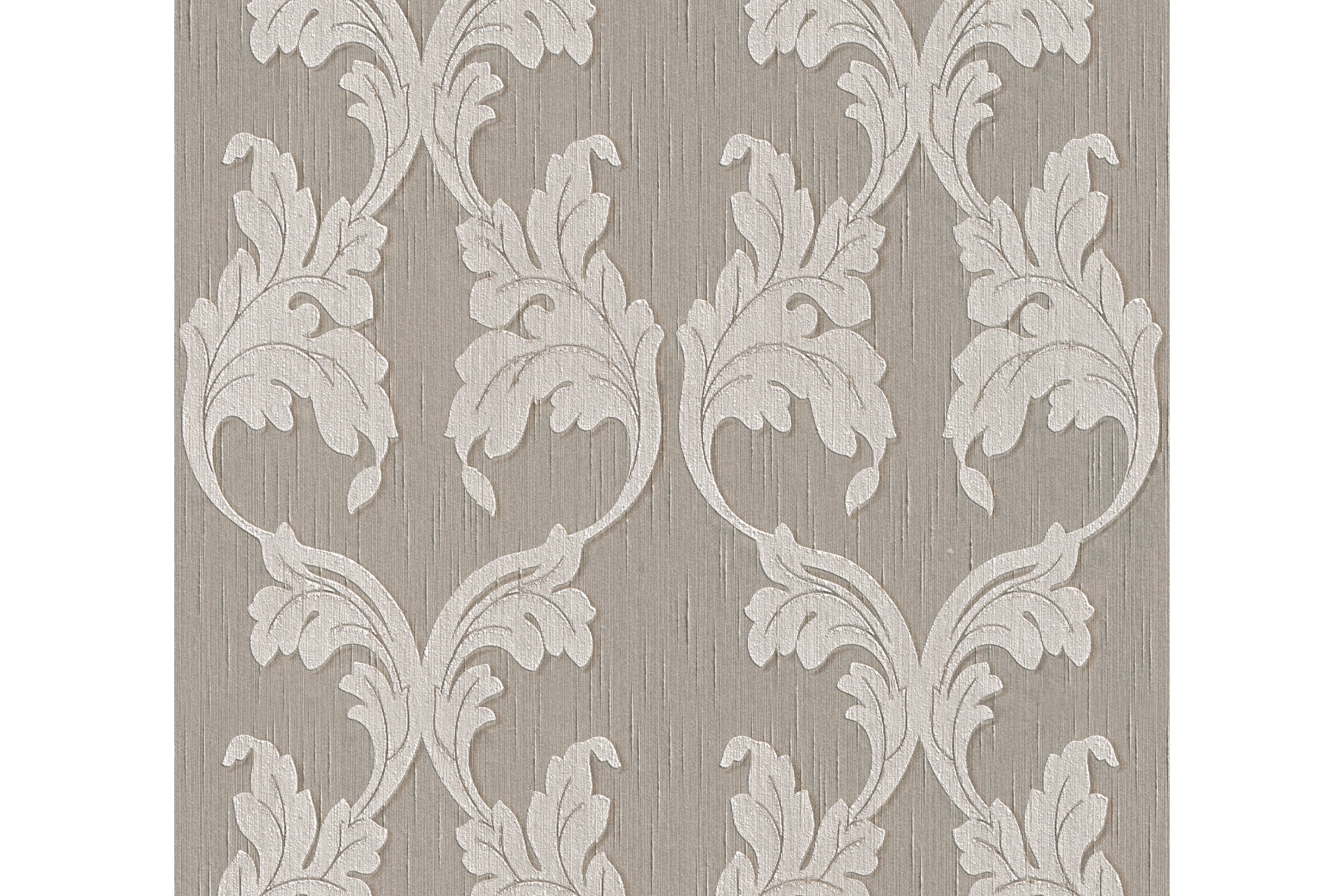 Barock Tapet Tessuto Ovävd GråBeige AS Creation