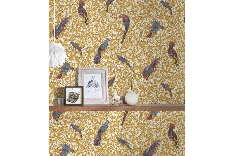 Bird Tapet Barocco Birds by Versace - AS Creation - Inredning - Tapet - Mönstrad tapet