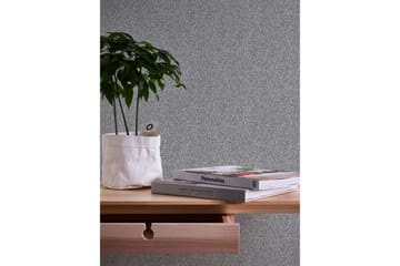 Blommig Tapet Attractive Ovävd Svart - AS Creation - Inredning - Tapet - Mönstrad tapet