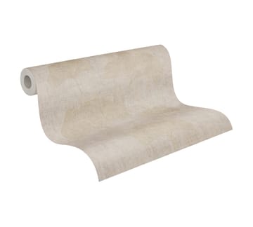 Blommig Tapet Cuba Ovävd Beige Metallic - AS Creation - Inredning - Tapet - Mönstrad tapet
