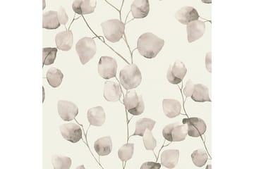 Blommig Tapet Grönery Ovävd Beige - AS Creation - Inredning - Tapet - Mönstrad tapet