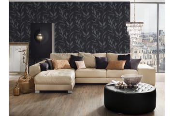 Blommig Tapet New Elegance Ovävd Svart - AS Creation - Inredning - Tapet - Mönstrad tapet